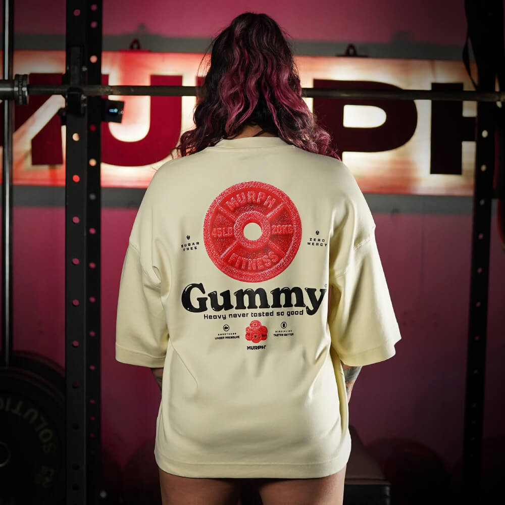 Polera Oversize ICON GUMMY - Sweet cream
