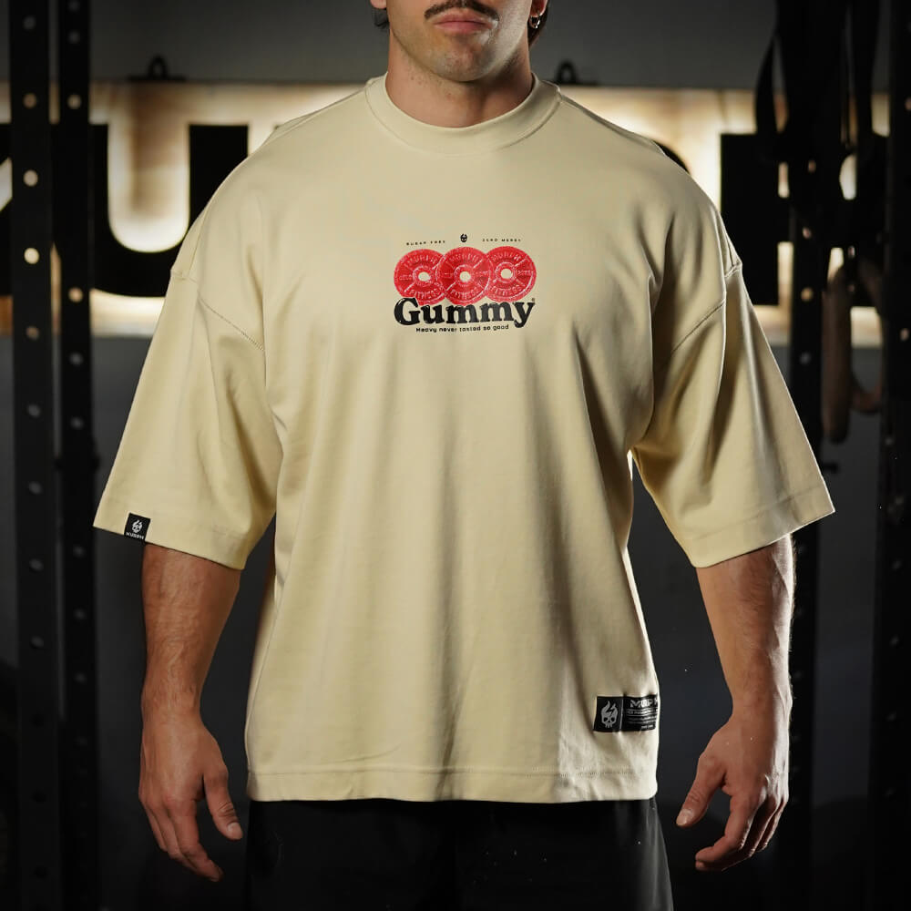 Polera Oversize ICON GUMMY - Sweet cream