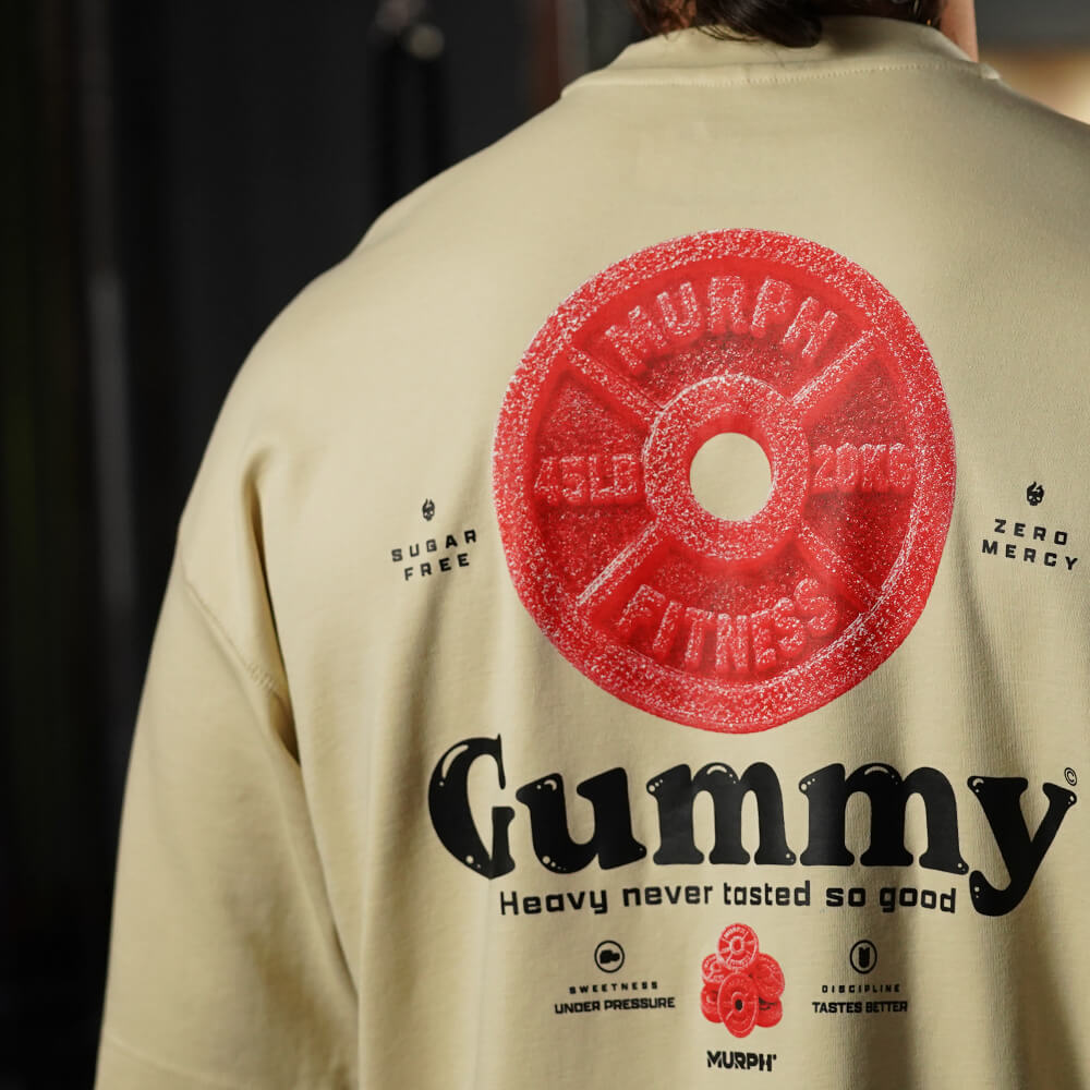 Polera Oversize ICON GUMMY - Sweet cream