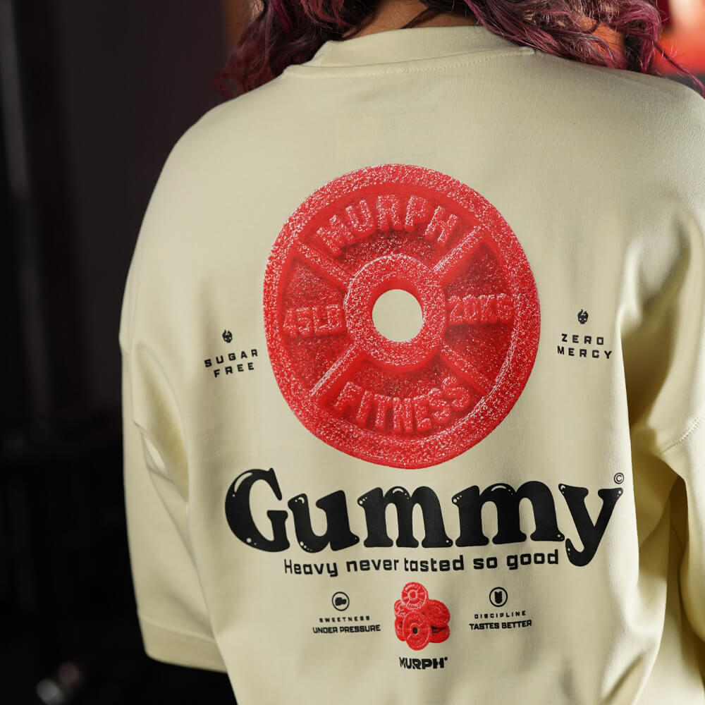 Polera Oversize ICON GUMMY - Sweet cream