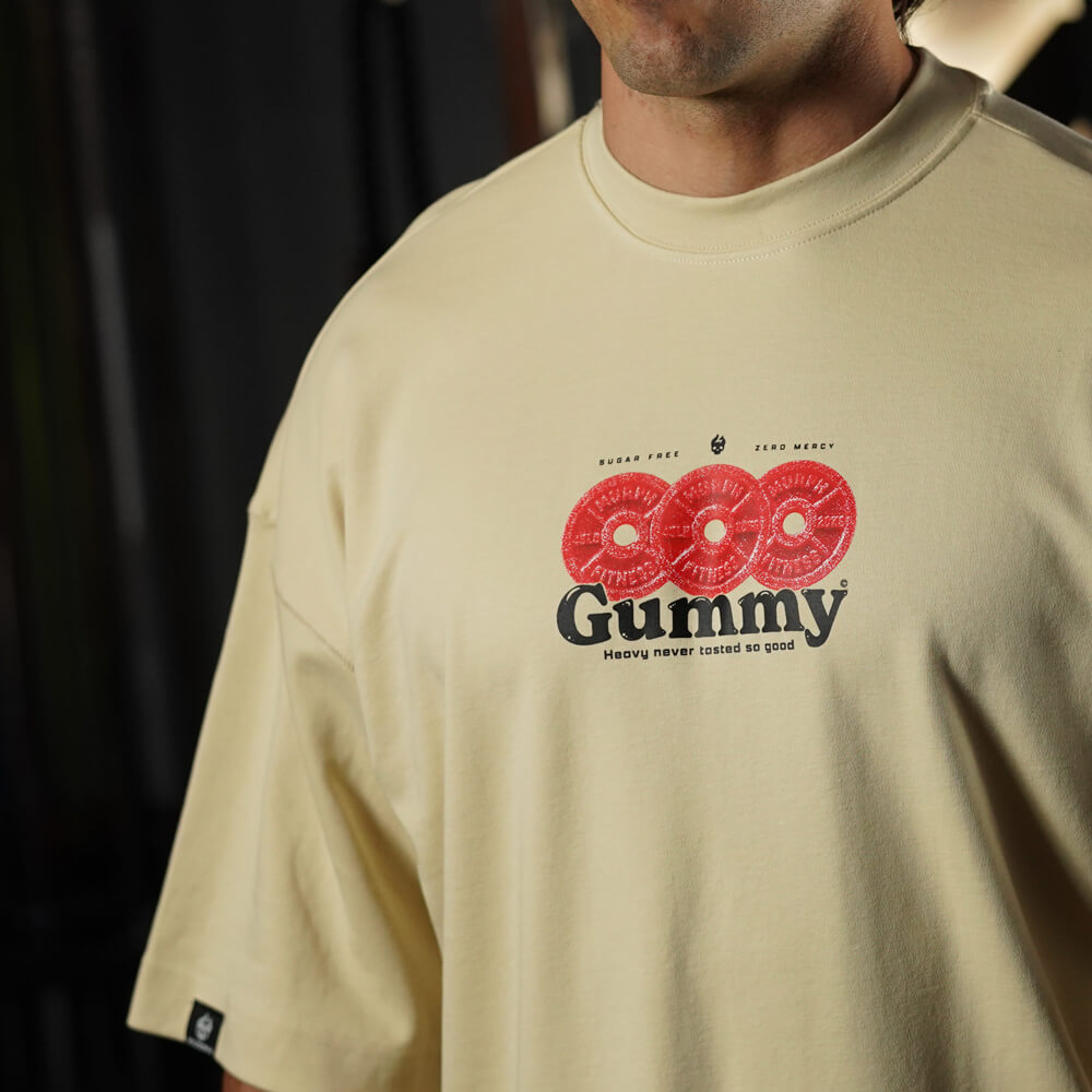 Polera Oversize ICON GUMMY - Sweet cream