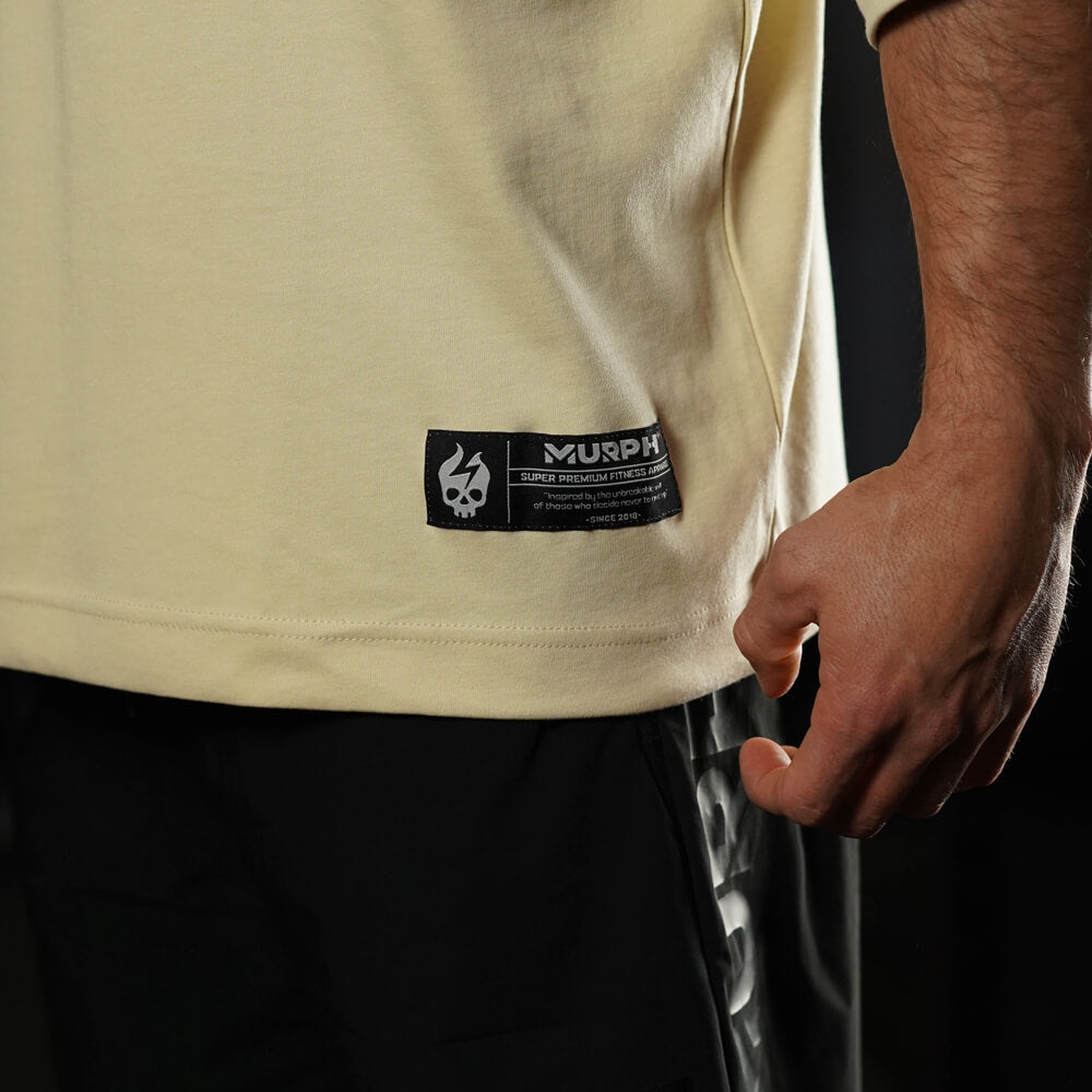 Polera Oversize ICON GUMMY - Sweet cream