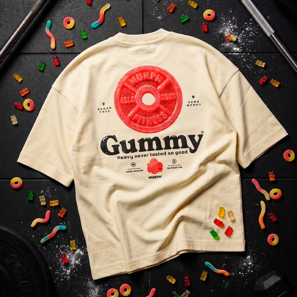 Polera Oversize ICON GUMMY - Sweet cream