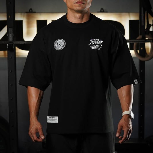 Polera Oversize ICON Always Hungry - Negro