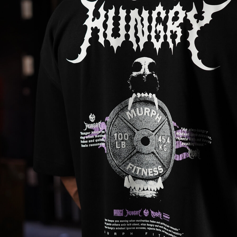 Polera Oversize ICON Always Hungry - Negro