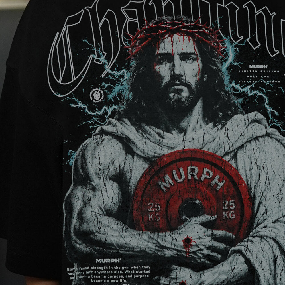 Polera Oversize CHANGING LIVES - Negro