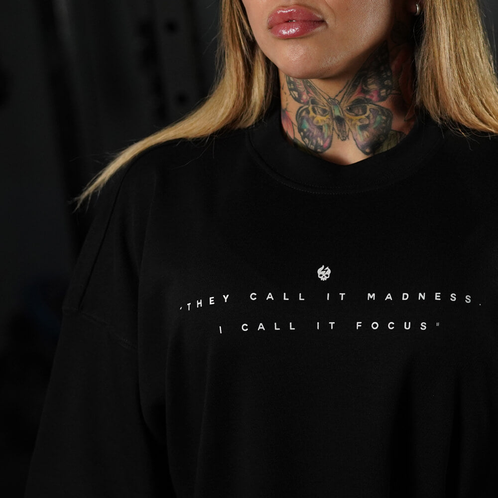 Polera Oversize ICON OVEJA NEGRA - Black