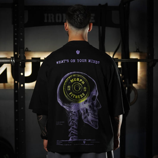 Polera Oversize ICON RX ON YOUR MIND - Negro