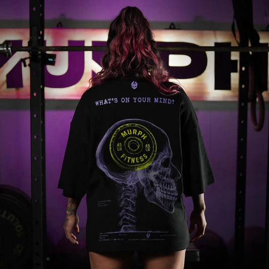 Polera Oversize ICON RX ON YOUR MIND - Negro