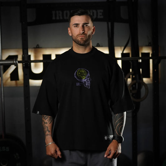 Polera Oversize ICON RX ON YOUR MIND - Negro