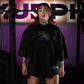 Polera Oversize ICON RX ON YOUR MIND - Negro