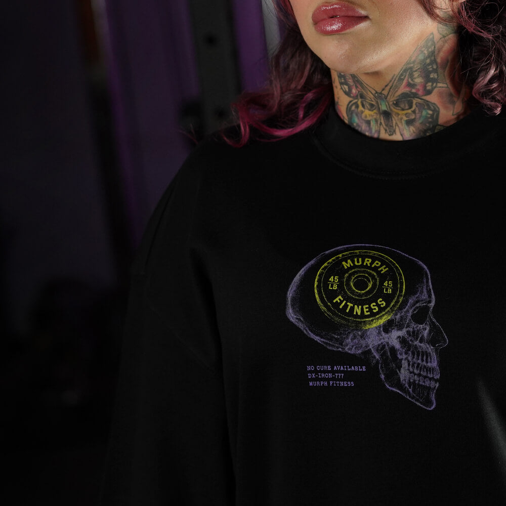 Polera Oversize ICON RX ON YOUR MIND - Negro