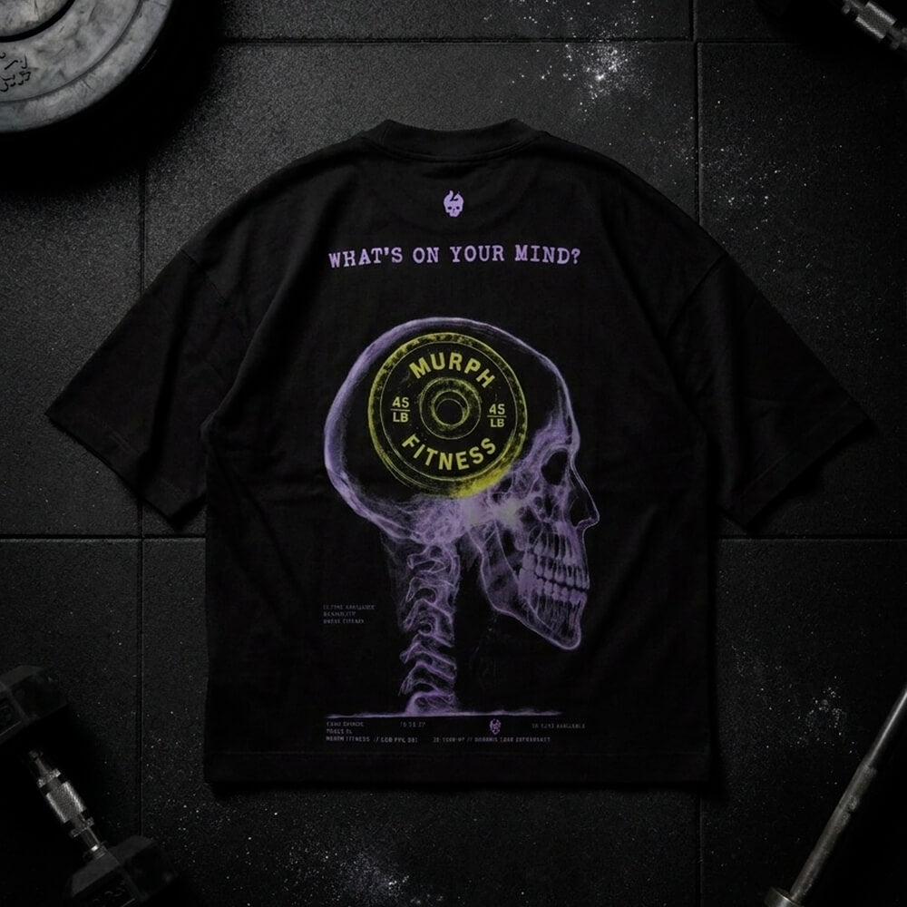 Polera Oversize ICON RX ON YOUR MIND - Negro