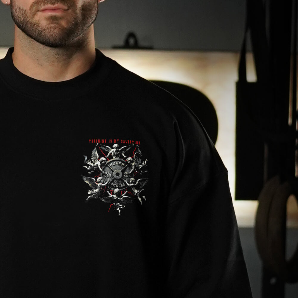 Polera Oversize ICON Premium SALVATION - Negro