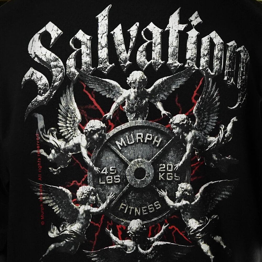 Polera Oversize ICON Premium SALVATION - Negro