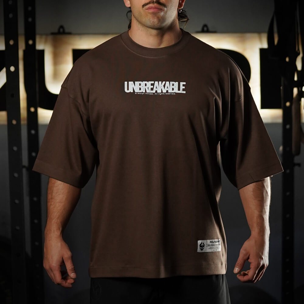 Polera Oversize ICON UNBREAKABLE - Chocolate