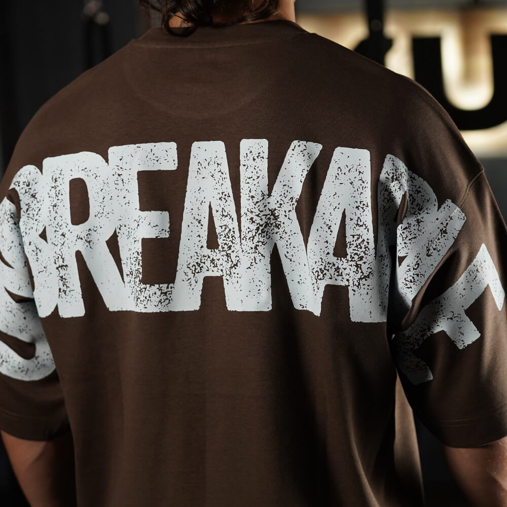 Polera Oversize ICON UNBREAKABLE - Chocolate