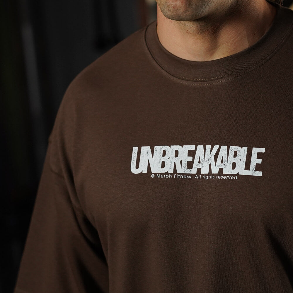 Polera Oversize ICON UNBREAKABLE - Chocolate
