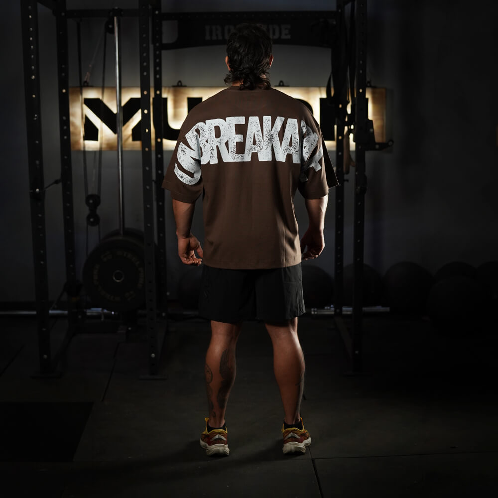 Polera Oversize ICON UNBREAKABLE - Chocolate