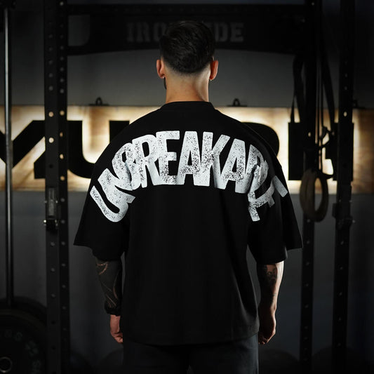 Polera Oversize ICON UNBREAKABLE - Negro