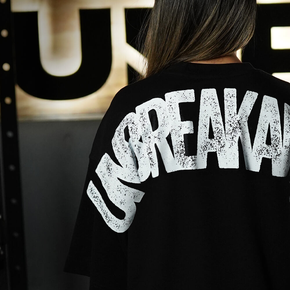Polera Oversize ICON UNBREAKABLE - Negro