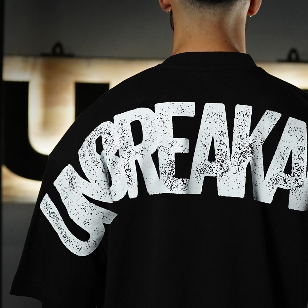 Polera Oversize ICON UNBREAKABLE - Negro
