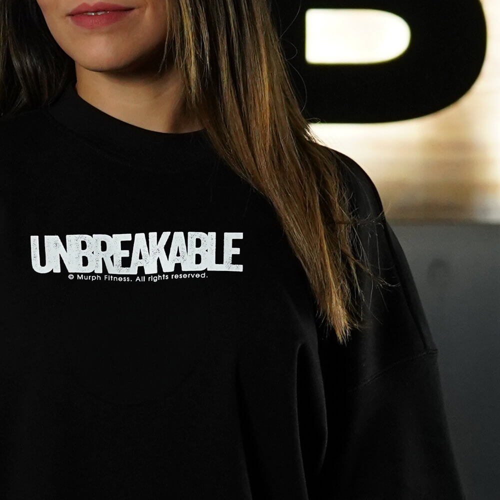 Polera Oversize ICON UNBREAKABLE - Negro