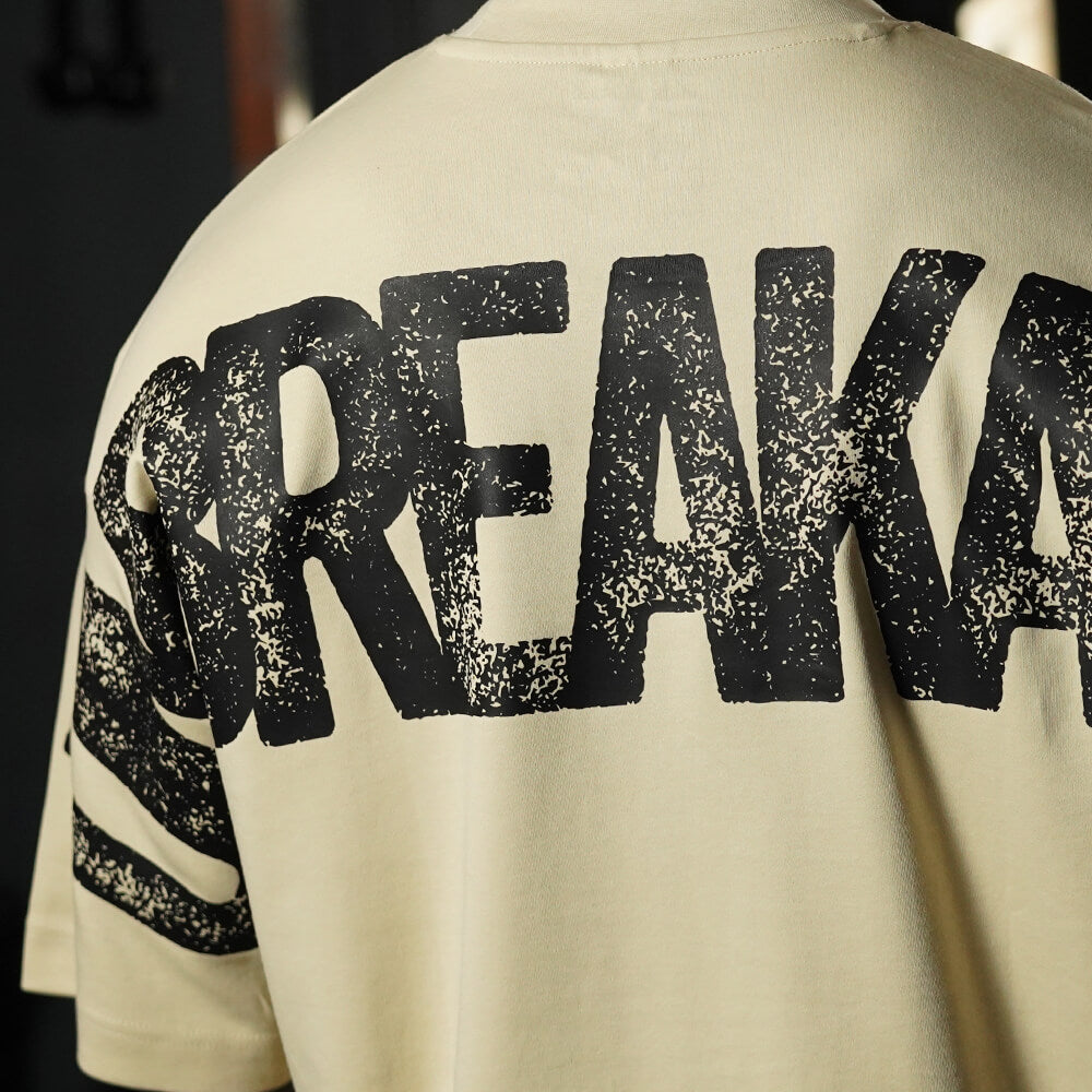 Polera Oversize ICON UNBREAKABLE - Sweet cream