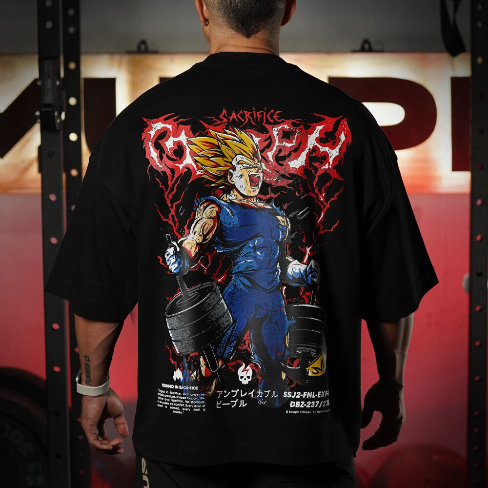 Polera Oversize ICON Sacrifice - Negro