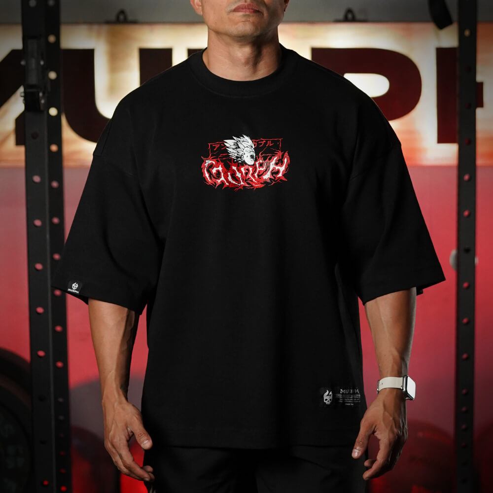 Polera Oversize ICON Sacrifice - Negro