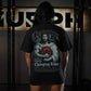Polera Oversize CHANGING LIVES - Negro