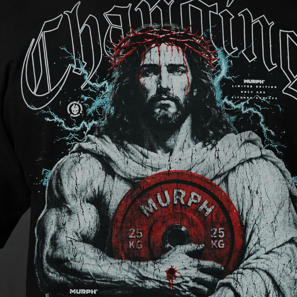 Polera Oversize CHANGING LIVES - Negro