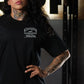 Polera Oversize CHANGING LIVES - Negro