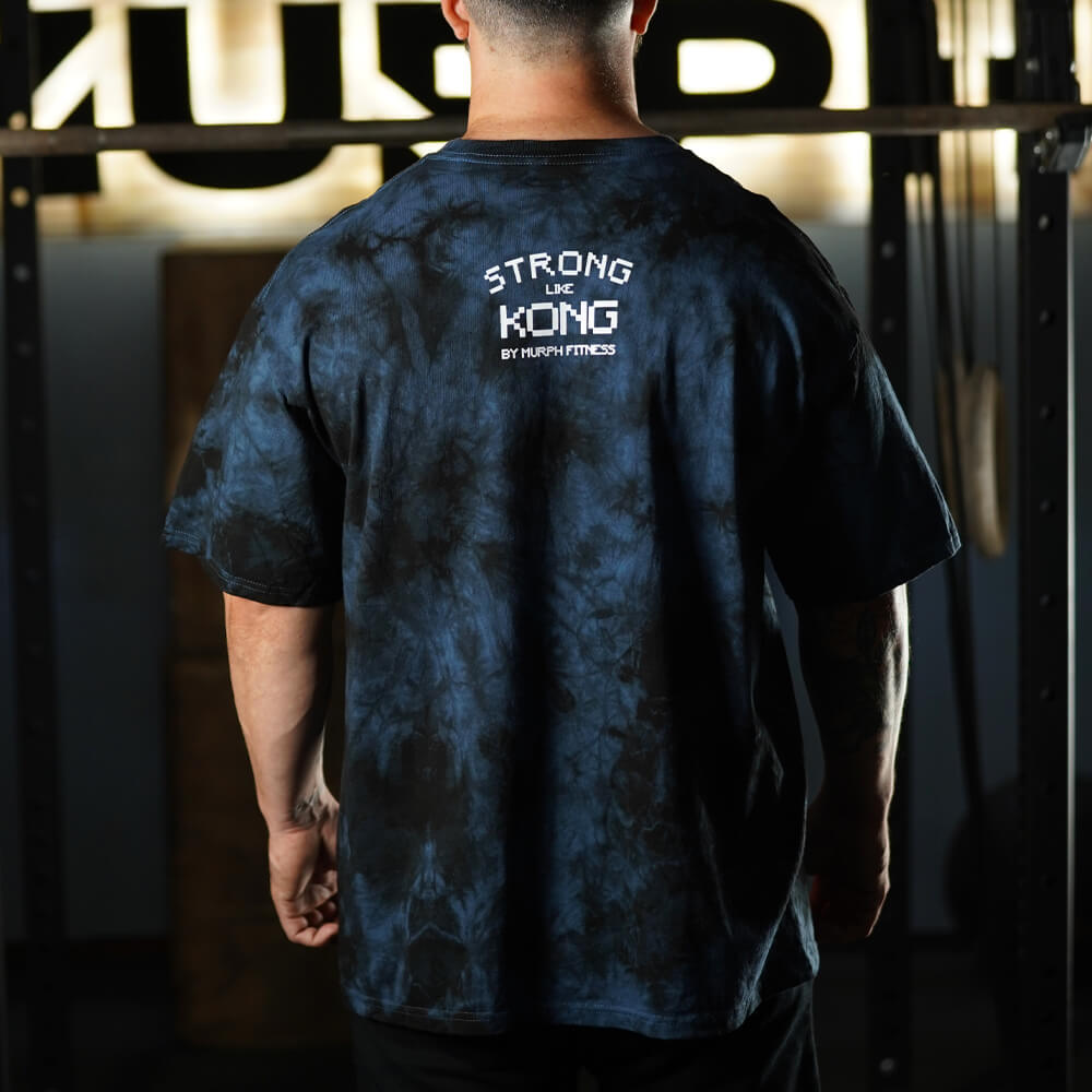 Polera Oversize Strong like Kong - Night Storm