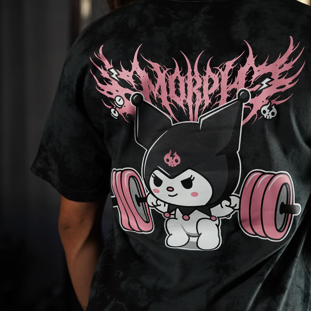 Polera Oversize KuroFit - Black Storm