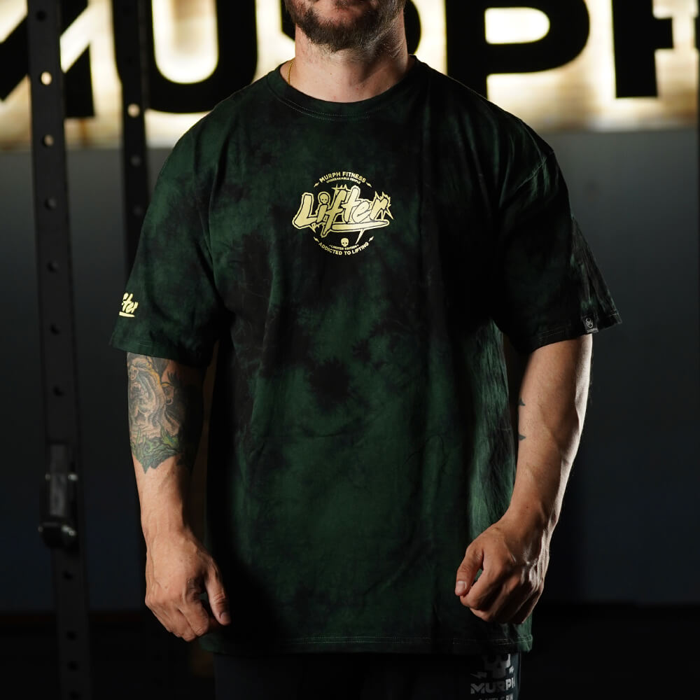 Polera Oversize Lifter - Green Storm