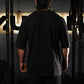 Polera Oversize Premium Embroidery Fucking Legend (Limited Edition) - Acid Black