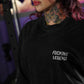Polera Oversize Premium Embroidery Fucking Legend (Limited Edition) - Acid Black