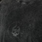 Polera Oversize Premium Circular Logo - Acid Black