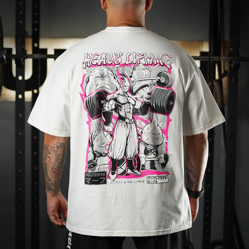 Oversize PRO Heavy Lifting Change Lives - Blanco