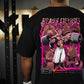 Polera Oversize Heavy Lifting Change Lives - Negro
