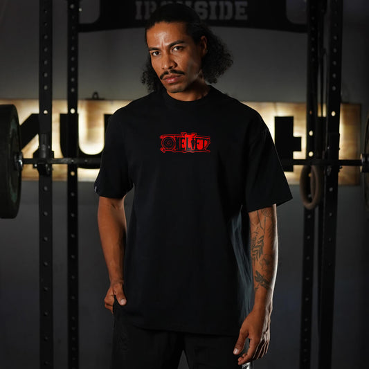 Polera Oversize PRO One Lift - Negro