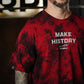 Polera Oversize Make History - Red Storm