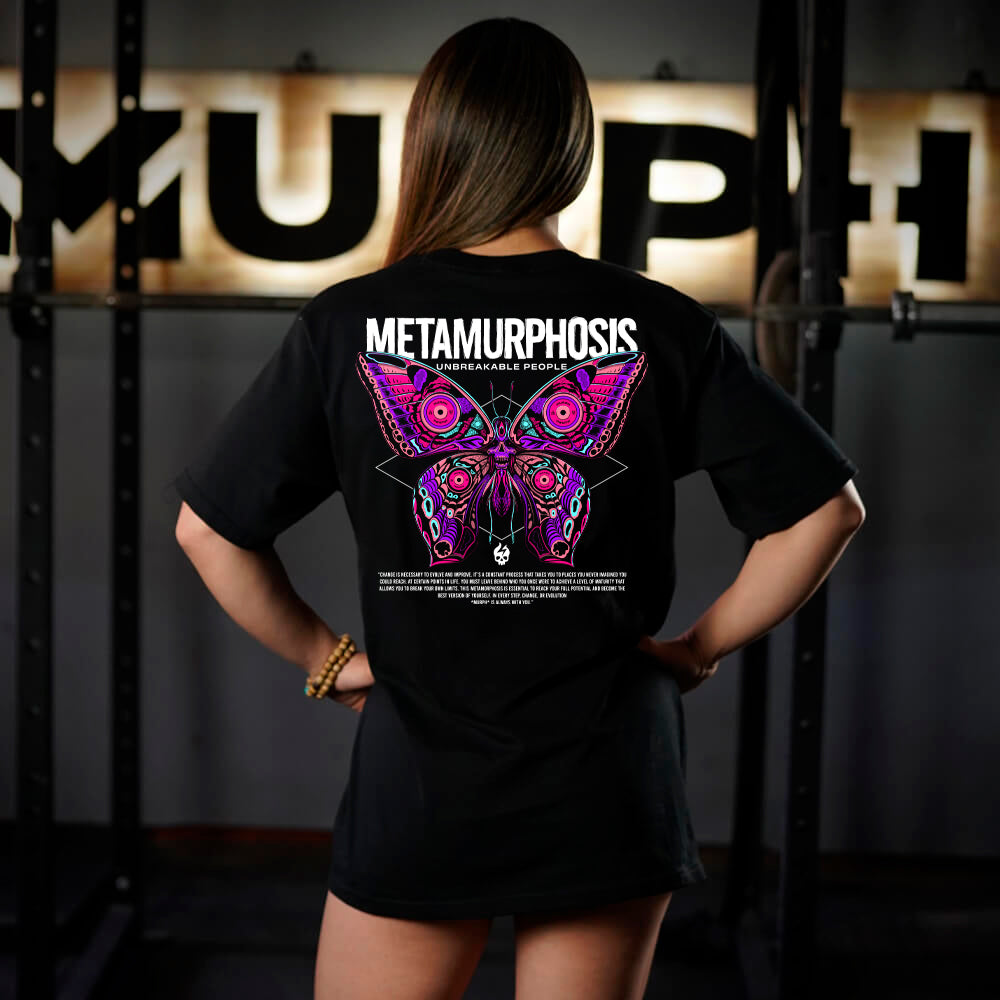 Polera Oversize PRO Metamurphosis - Negro