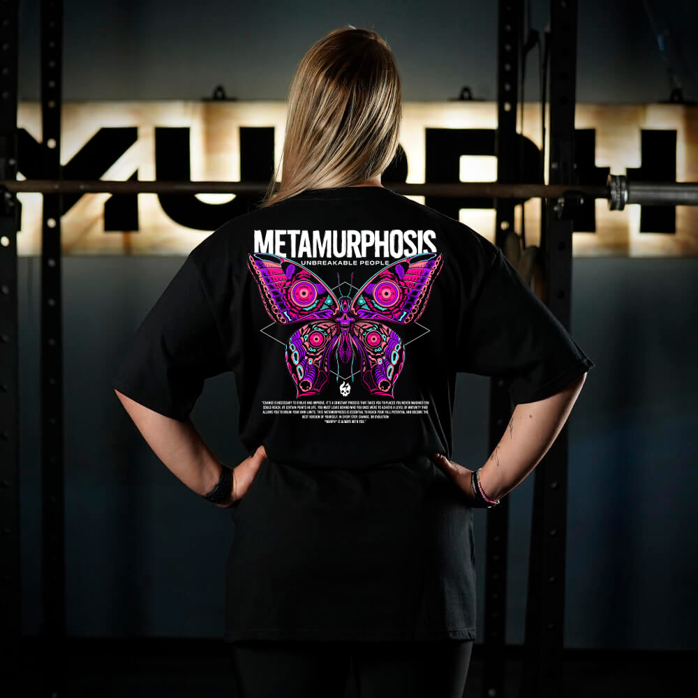 Polera Oversize PRO Metamurphosis - Negro