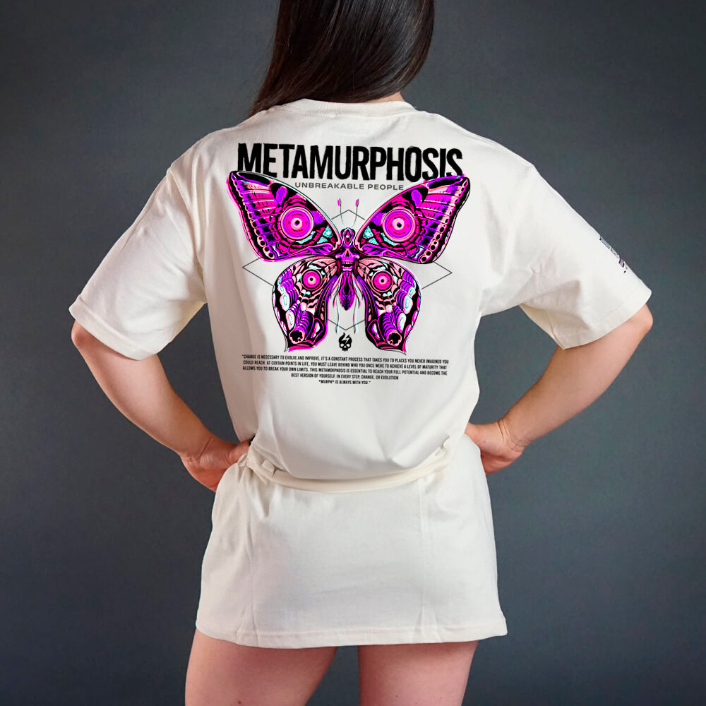 Polera Oversize Metamurphosis - Sweet Cream