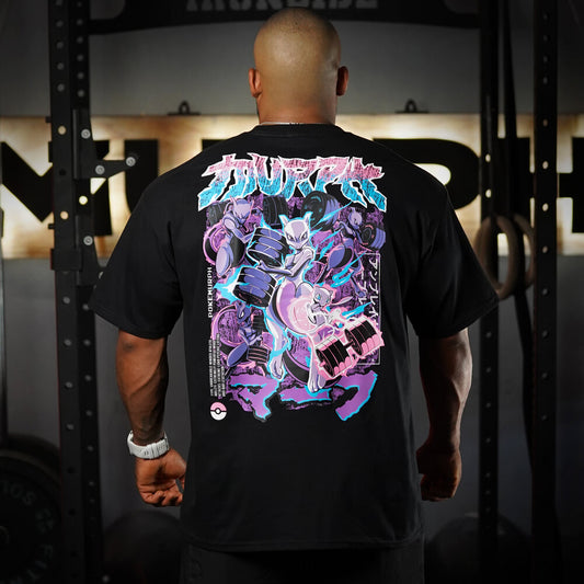 Polera Oversize MewTough - Negro