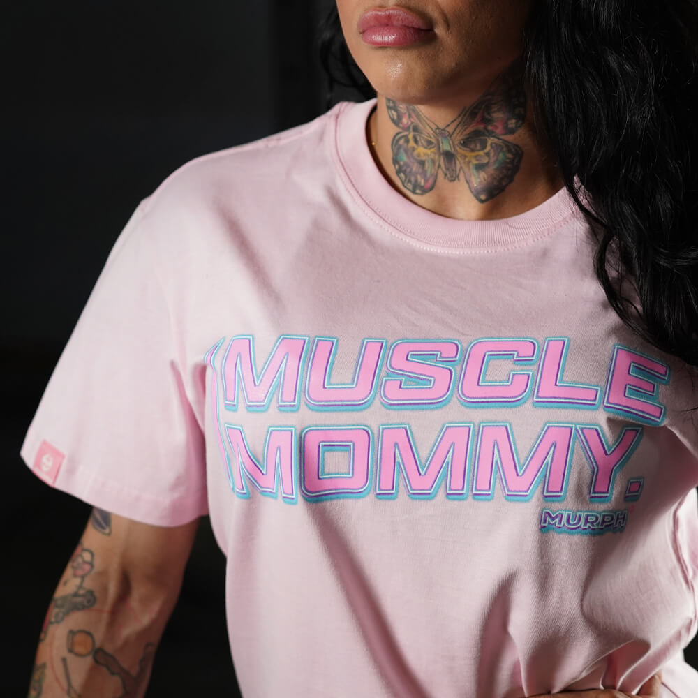 Polera Oversize Muscle Mommy - Pink