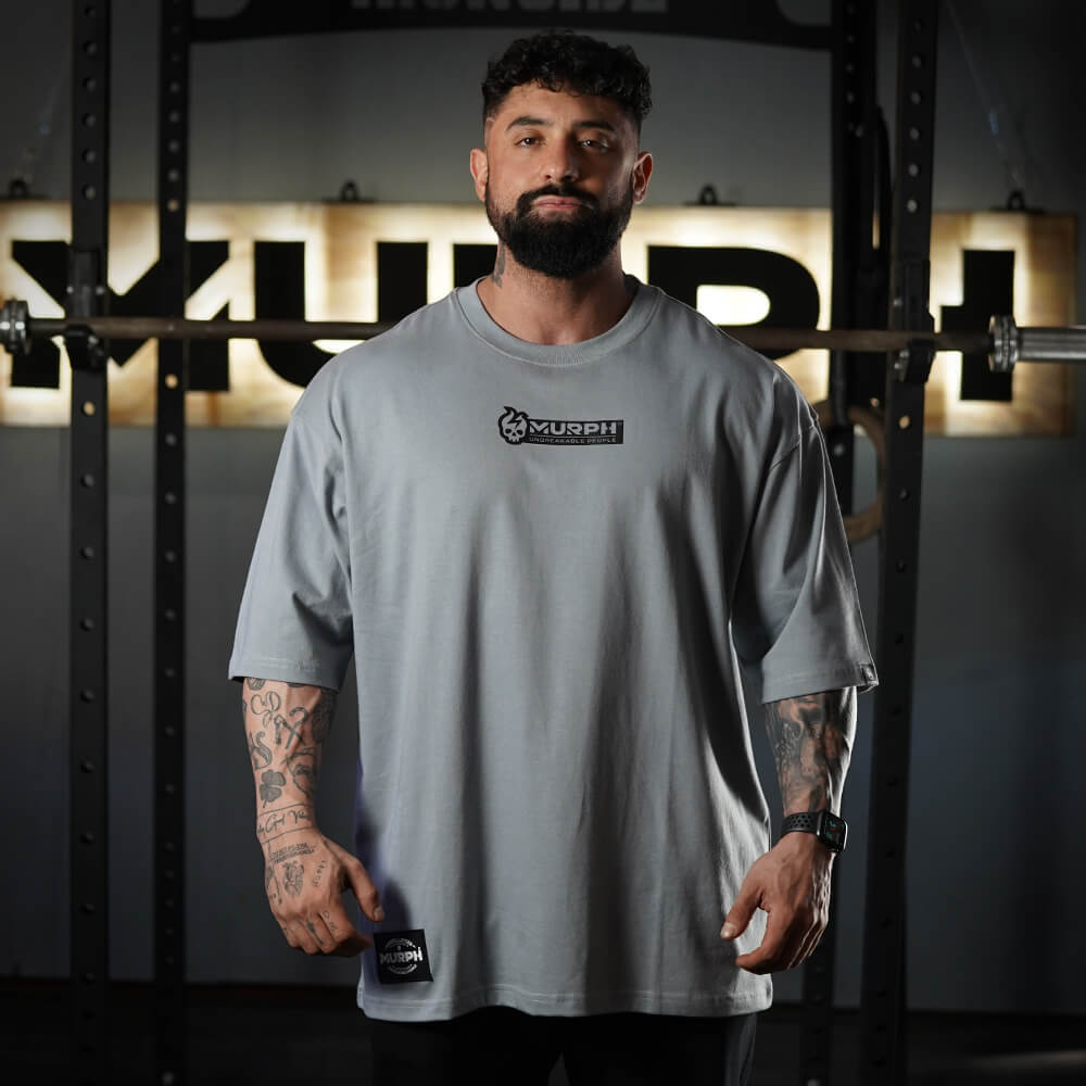 Polera Oversize Premium Murph - Steel