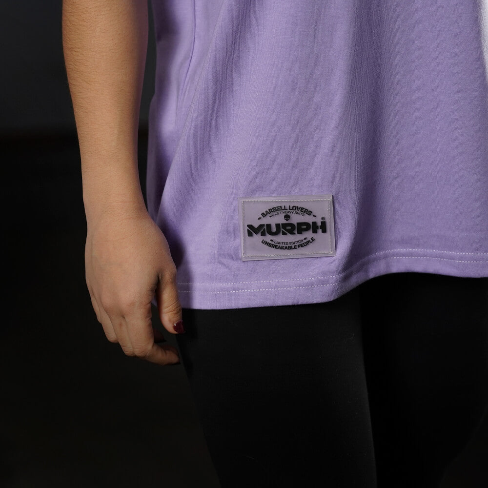 Polera Oversize Premium Murph - Lilac